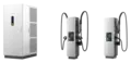 Sungrow IDC480E als System: Leistungsschrank und zwei Dispenser