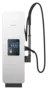 Flüssigkeitsgekühlter Dispenser (Satellitensäule) des Sungrow IDC480E mit einem Ladekabel, Vorderansicht