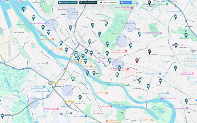 Jetzt Ladestandort in Suchraum E vorschlagen!