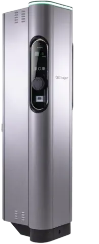 Technagon TEP4 HAK in der Gehäusefarbe DB701 mit Typ-2-Ladedosen, Schrägansicht